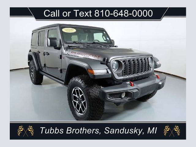 Used 2025 Jeep Wrangler Unlimited Rubicon AWD/4WD image 1