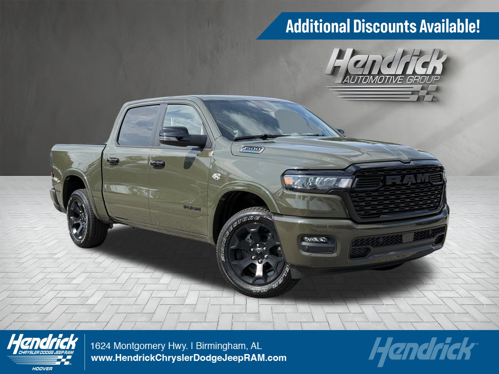 New 2026 RAM 1500 Big Horn AWD/4WD image 1