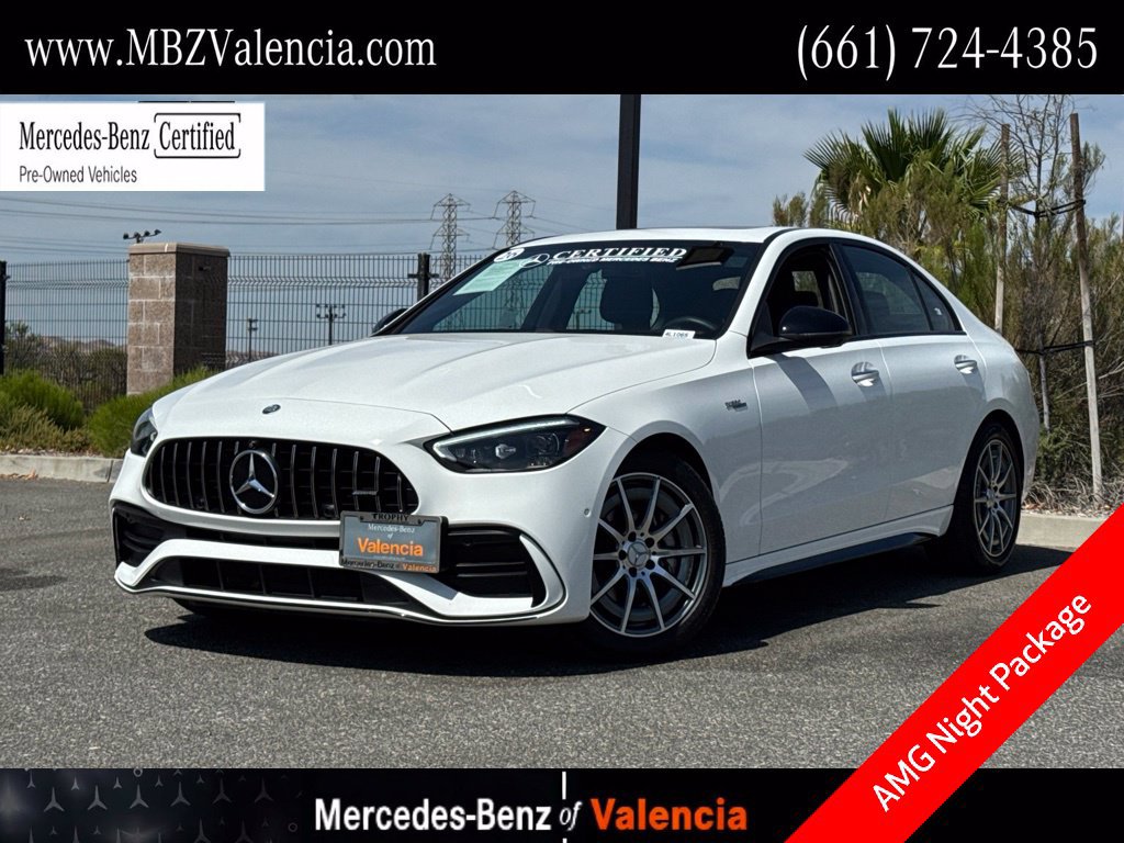 Certified 2026 Mercedes-Benz C 43 AMG 4MATIC Sedan image 1