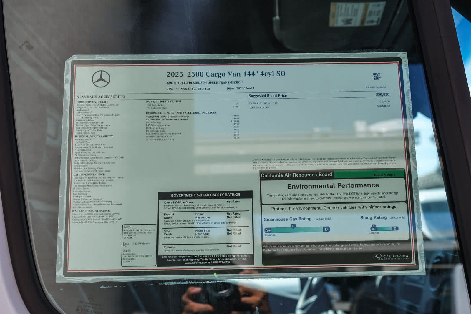 New 2025 Mercedes-Benz Sprinter 2500 image 29