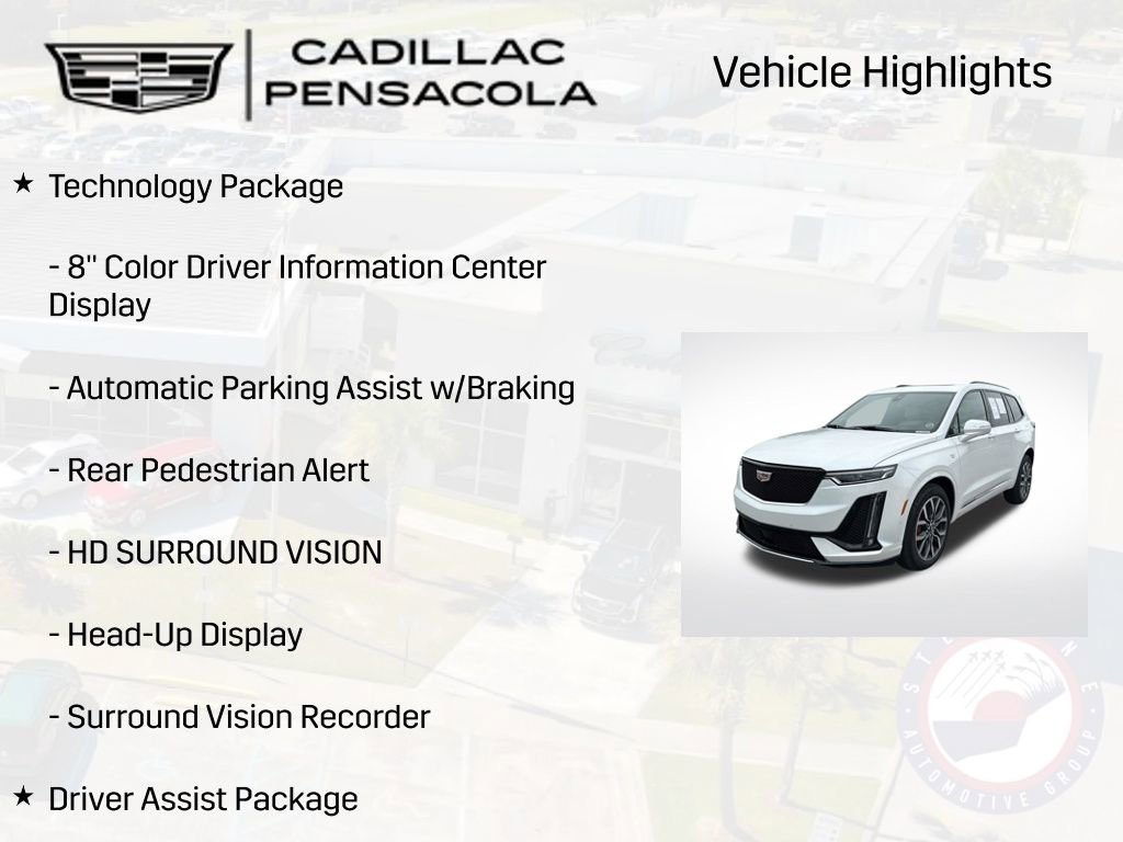 Certified 2025 Cadillac XT6 Sport w/ Technology Package AWD/4WD image 13