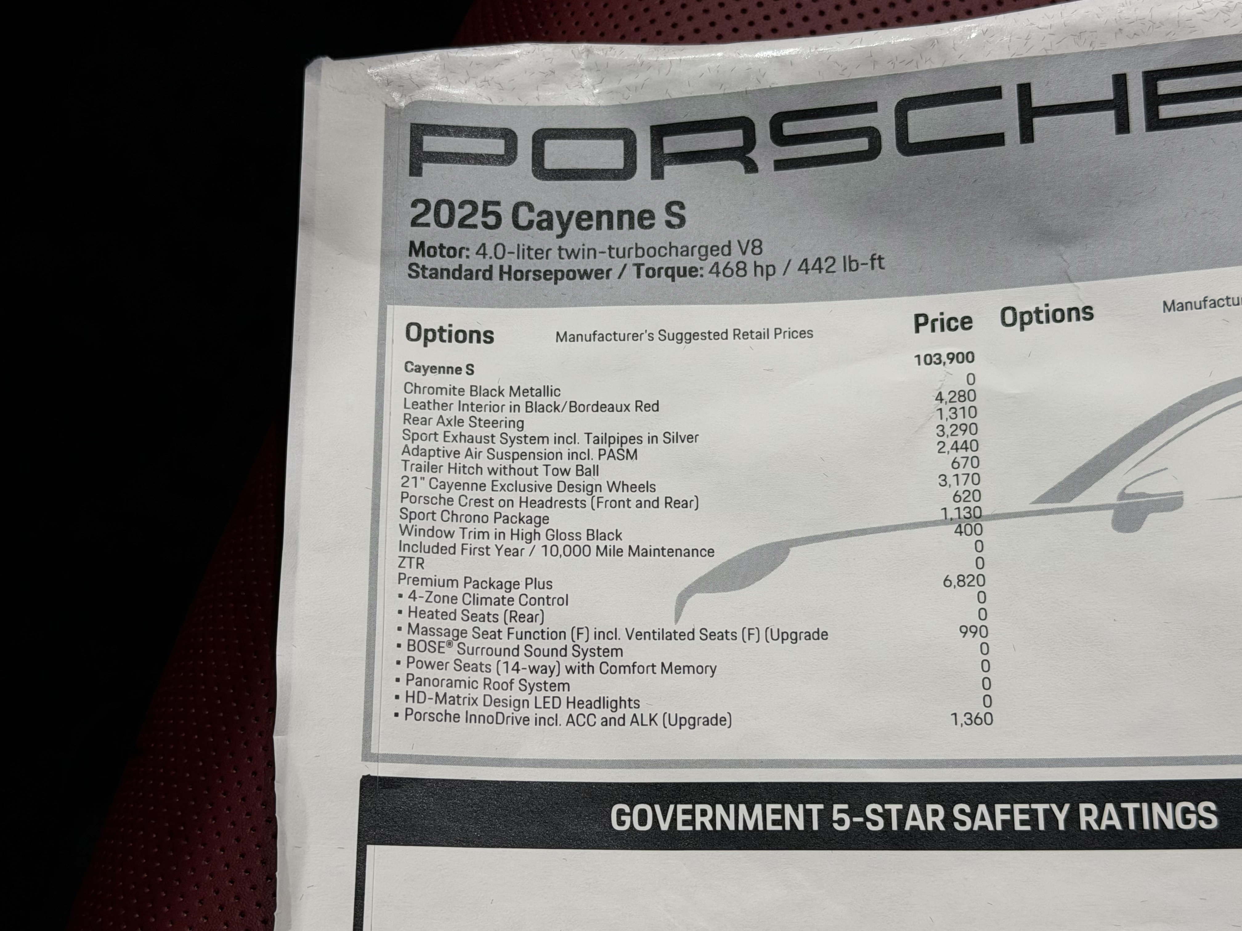 Certified 2025 Porsche Cayenne S AWD/4WD image 59