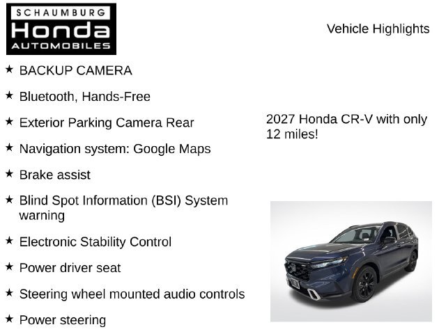 New 2027 Honda CR-V Sport Touring image 7