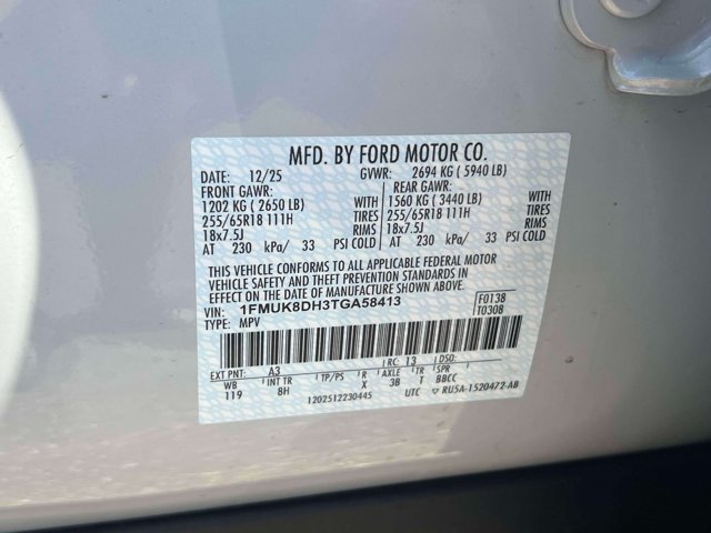 Used 2026 Ford Explorer Active AWD/4WD image 24