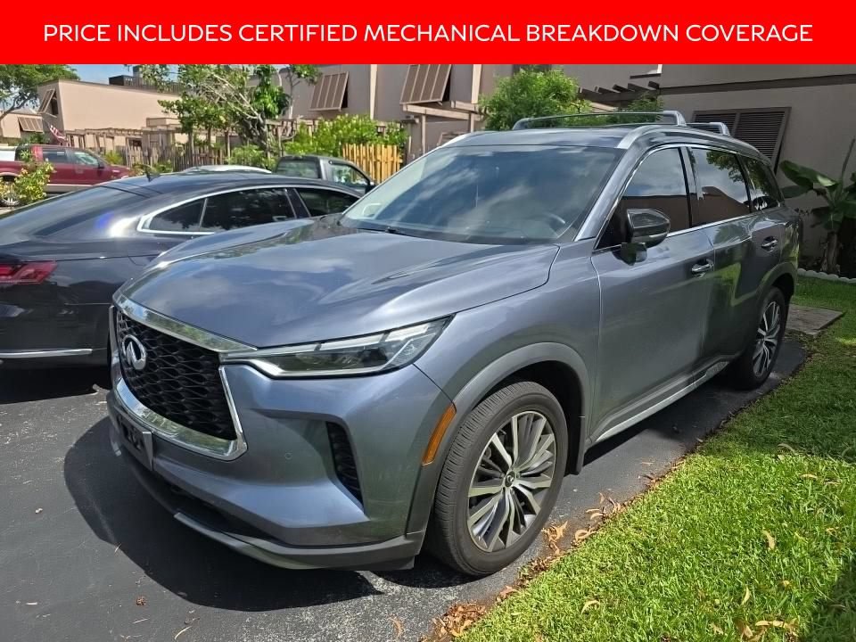 Certified 2023 INFINITI QX60 Sensory w/ Vision Package AWD/4WD image 1
