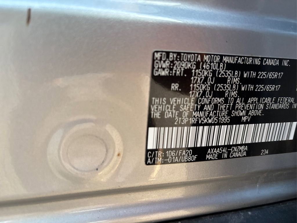 Used 2019 Toyota RAV4 XLE image 17