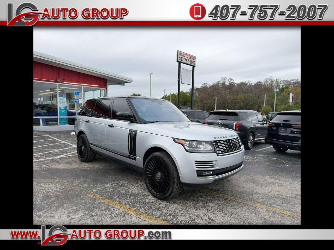 Used 2016 Land Rover Range Rover Long Wheelbase Supercharged