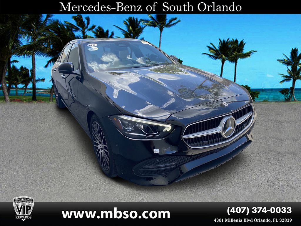 Used 2022 Mercedes-Benz C 300 4MATIC Sedan w/ Exclusive Trim Package image 1