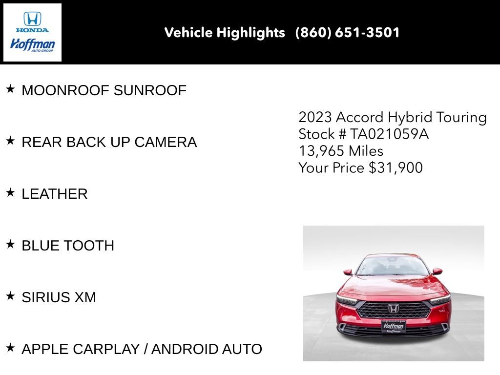 Used 2023 Honda Accord Touring image 8