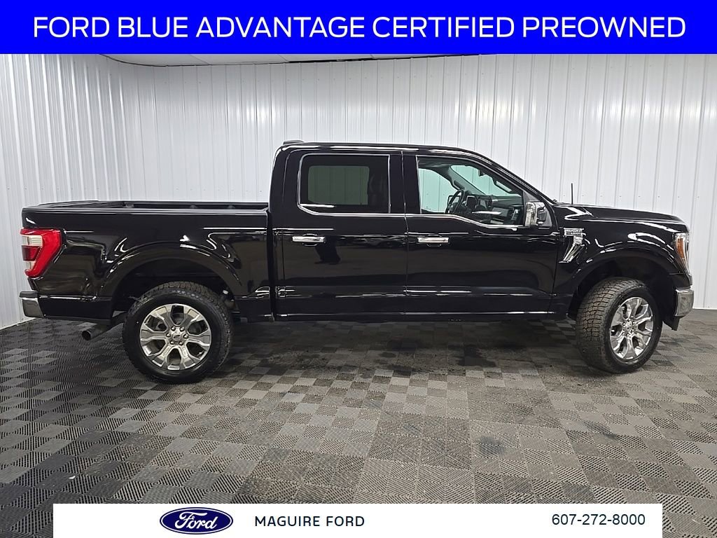 Certified 2021 Ford F150 Lariat w/ Equipment Group 502A High image 3