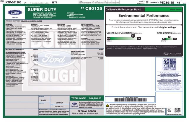 Used 2023 Ford F250 Lariat w/ Lariat Ultimate Package AWD/4WD image 5