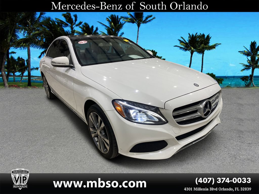 Used 2015 Mercedes-Benz C 300 4MATIC Sedan