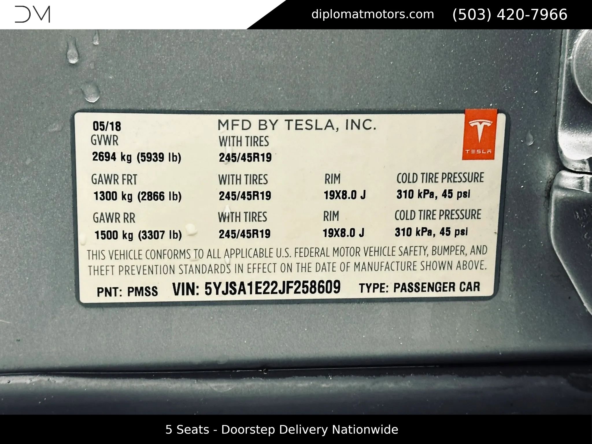 Used 2018 Tesla Model S 100D image 47