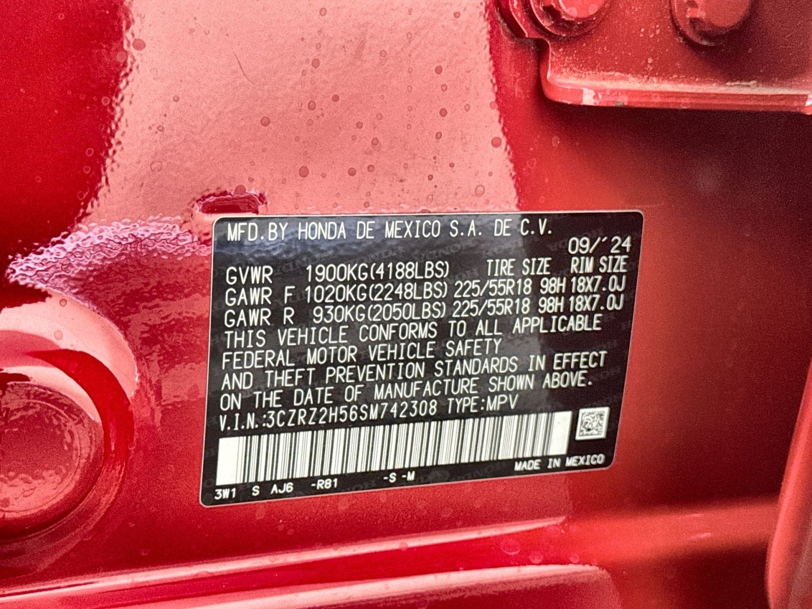 Used 2025 Honda HR-V Sport image 27