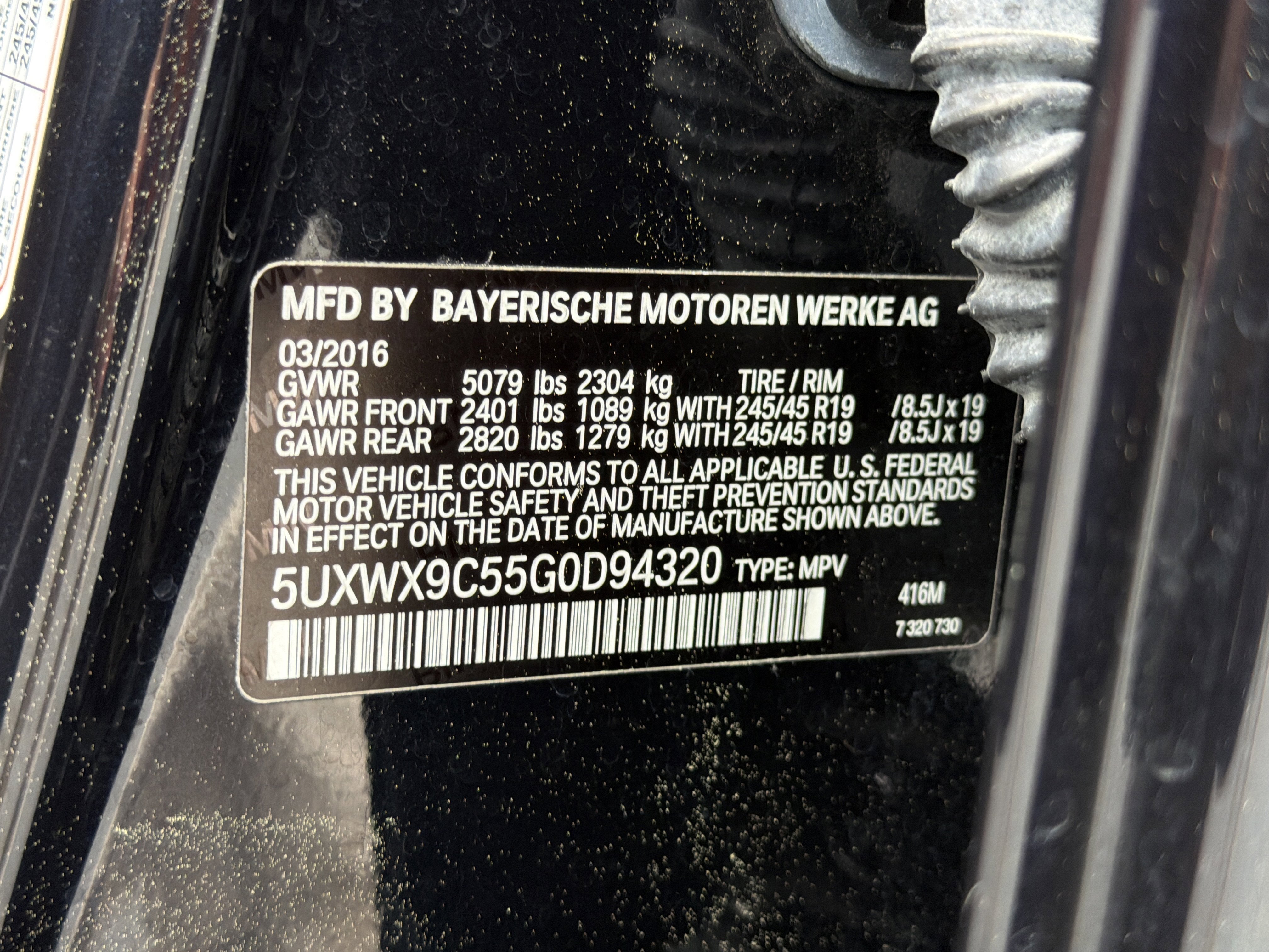 Used 2016 BMW X3 xDrive28i image 37