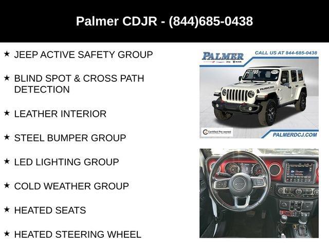 Certified 2021 Jeep Wrangler Unlimited Rubicon image 12