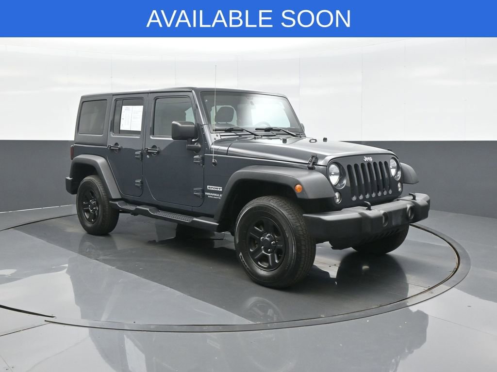 Used 2017 Jeep Wrangler Unlimited Sport w/ Connectivity Group