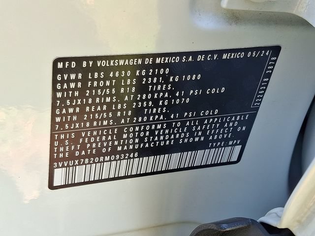 Certified 2024 Volkswagen Taos SE AWD/4WD image 27