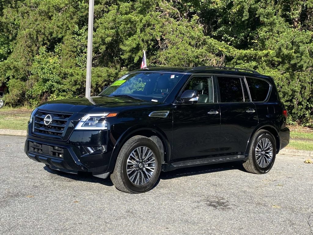 Used 2023 Nissan Armada SL w/ Midnight Edition Package RWD video 1
