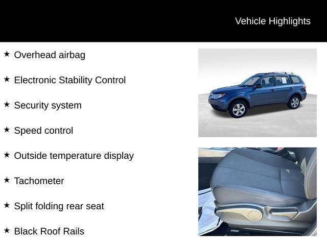 Used 2012 Subaru Forester 2.5X w/ Alloy Wheel Pkg image 14