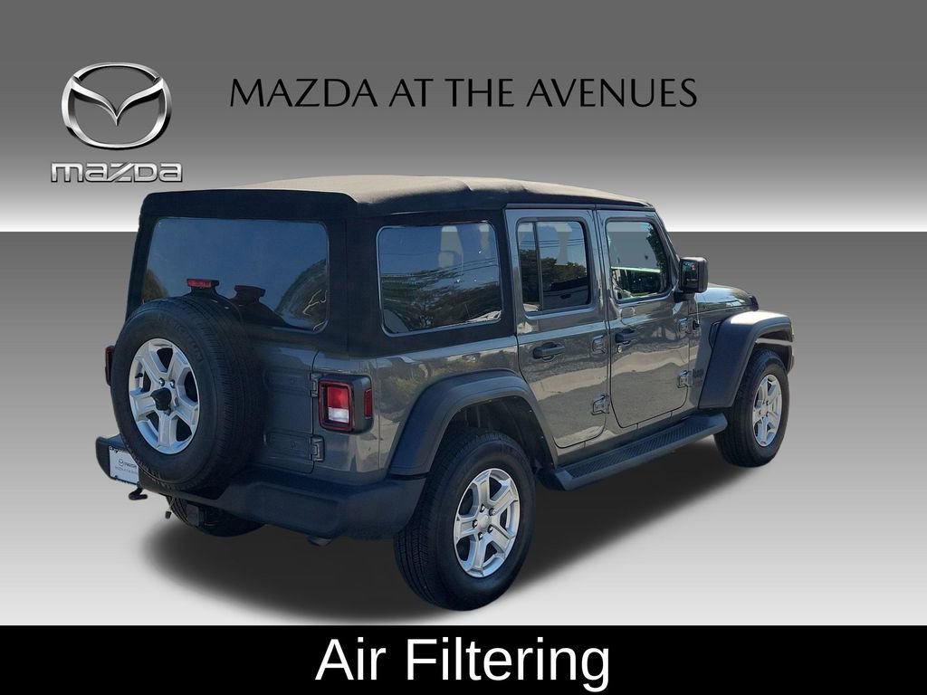 Used 2021 Jeep Wrangler Unlimited Sport video 4