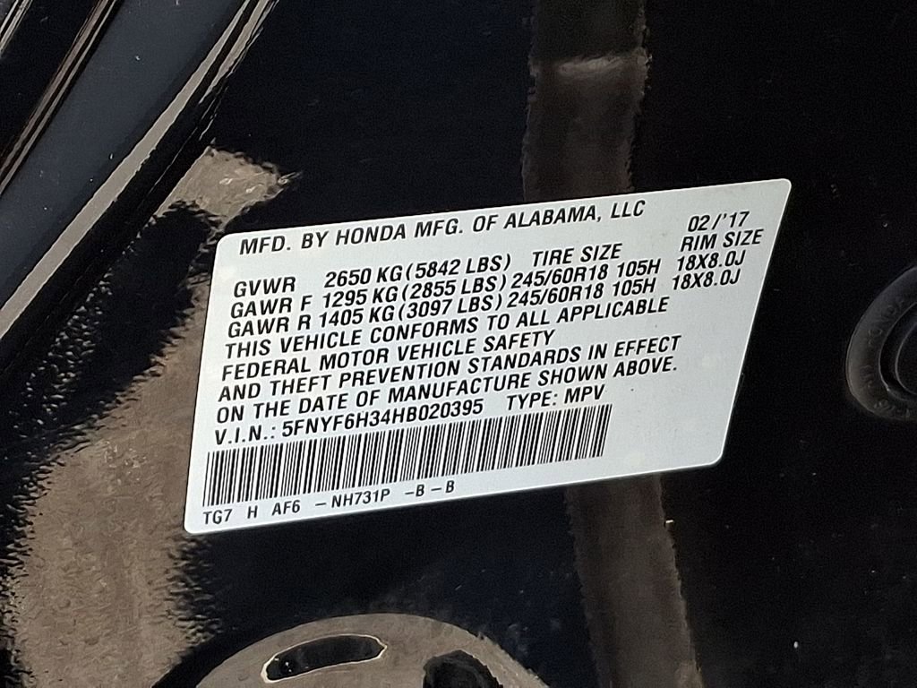 Used 2017 Honda Pilot EX image 27