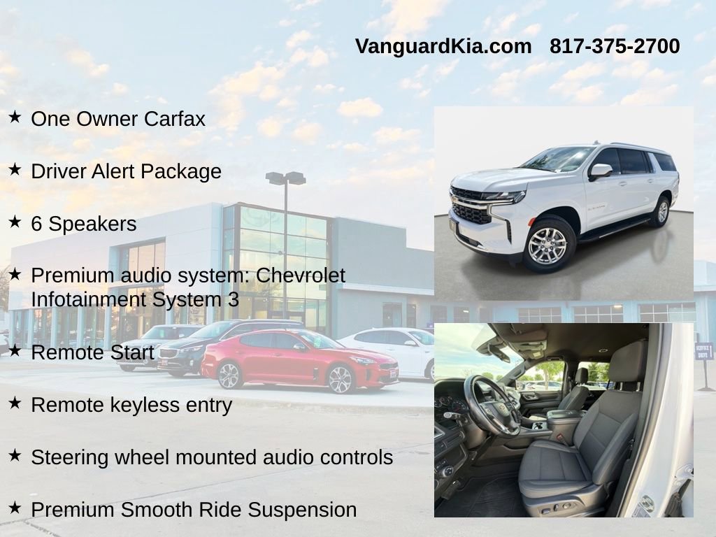 Used 2022 Chevrolet Suburban LS w/ Driver Alert Package RWD image 6