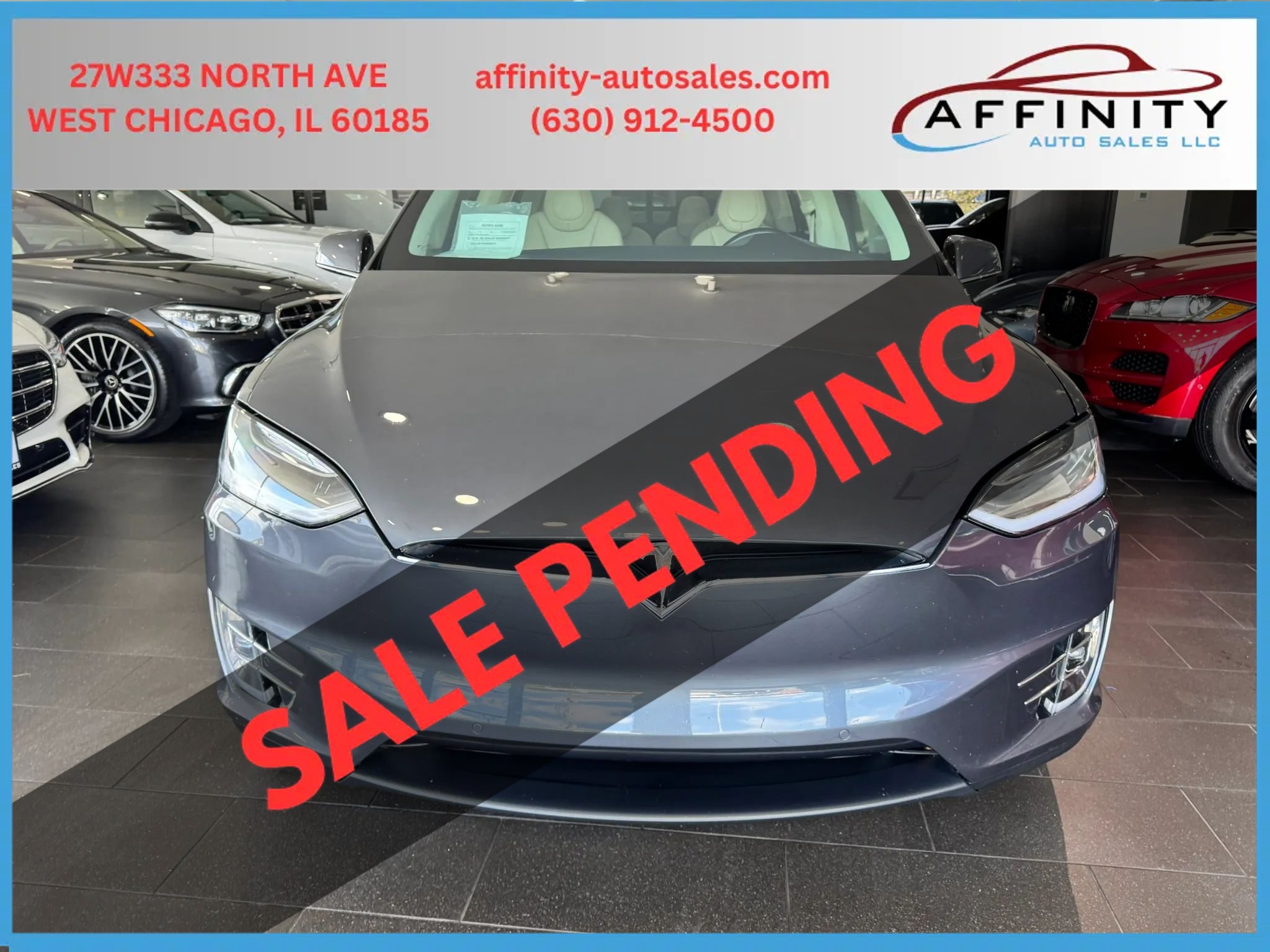 Used 2017 Tesla Model X 90D AWD/4WD image 8
