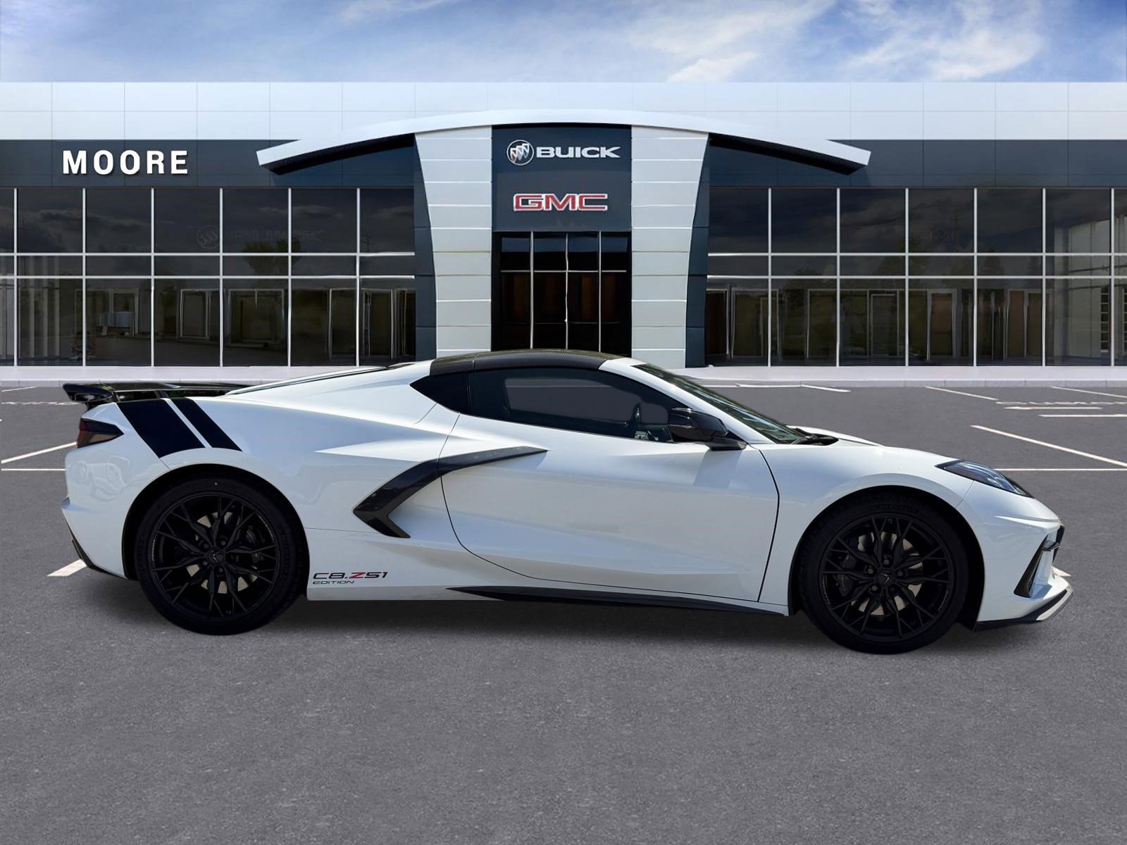 Used 2025 Chevrolet Corvette Stingray Preferred Cpe w/ Z51 Performance Package RWD image 3