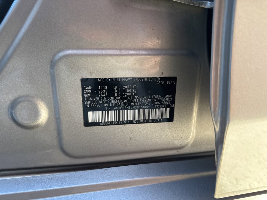 Used 2017 Subaru Legacy 2.5i Limited image 43