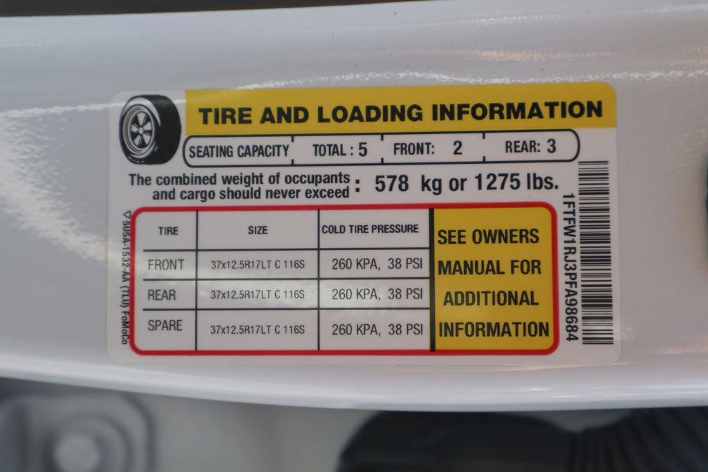 Used 2023 Ford F150 Raptor w/ Equipment Group 802A Raptor R AWD/4WD image 71