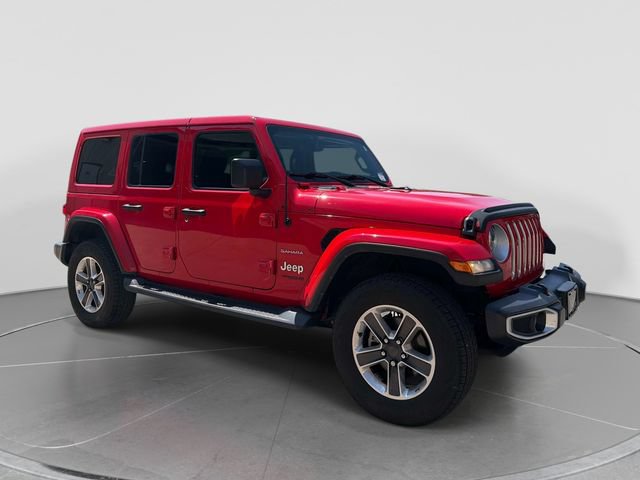 Used 2021 Jeep Wrangler Unlimited Sahara w/ Uconnect 4C Nav & Sound Group