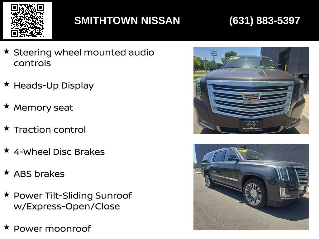 Used 2016 Cadillac Escalade ESV Platinum AWD/4WD image 9