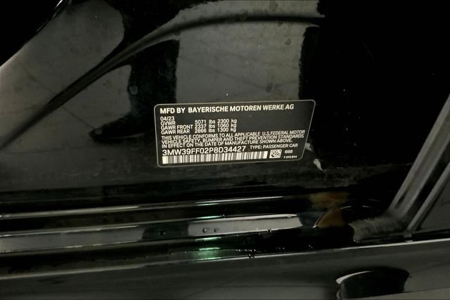 Used 2023 BMW 330e w/ Driving Assistance Package RWD image 12