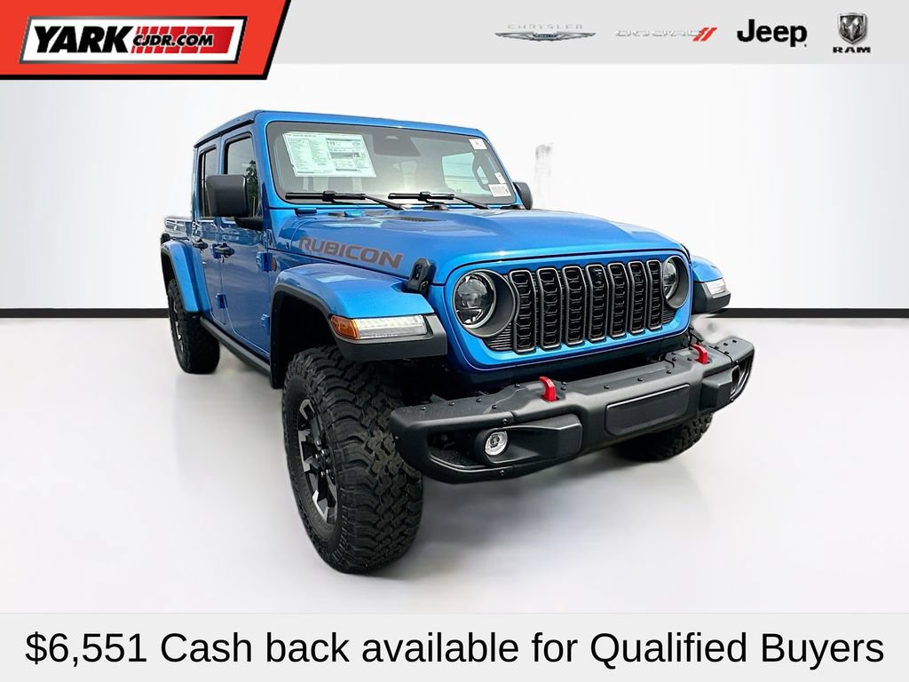 New 2026 Jeep Gladiator Rubicon AWD/4WD image 1