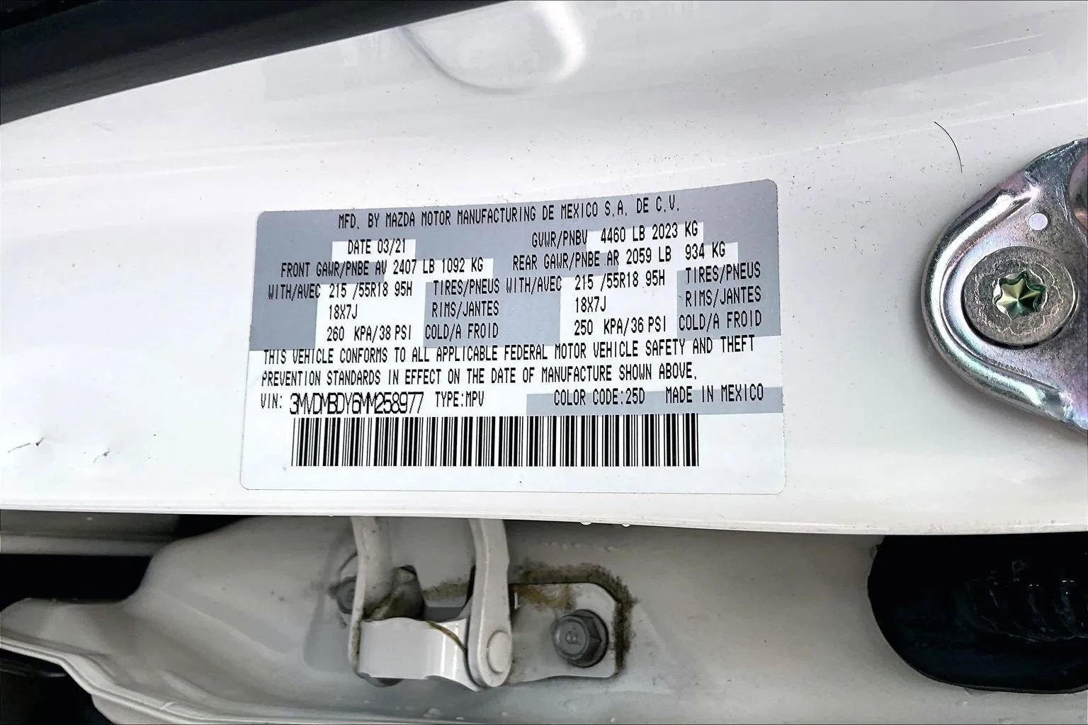 Used 2021 MAZDA CX-30 2.5 Turbo w/ Premium Package image 32