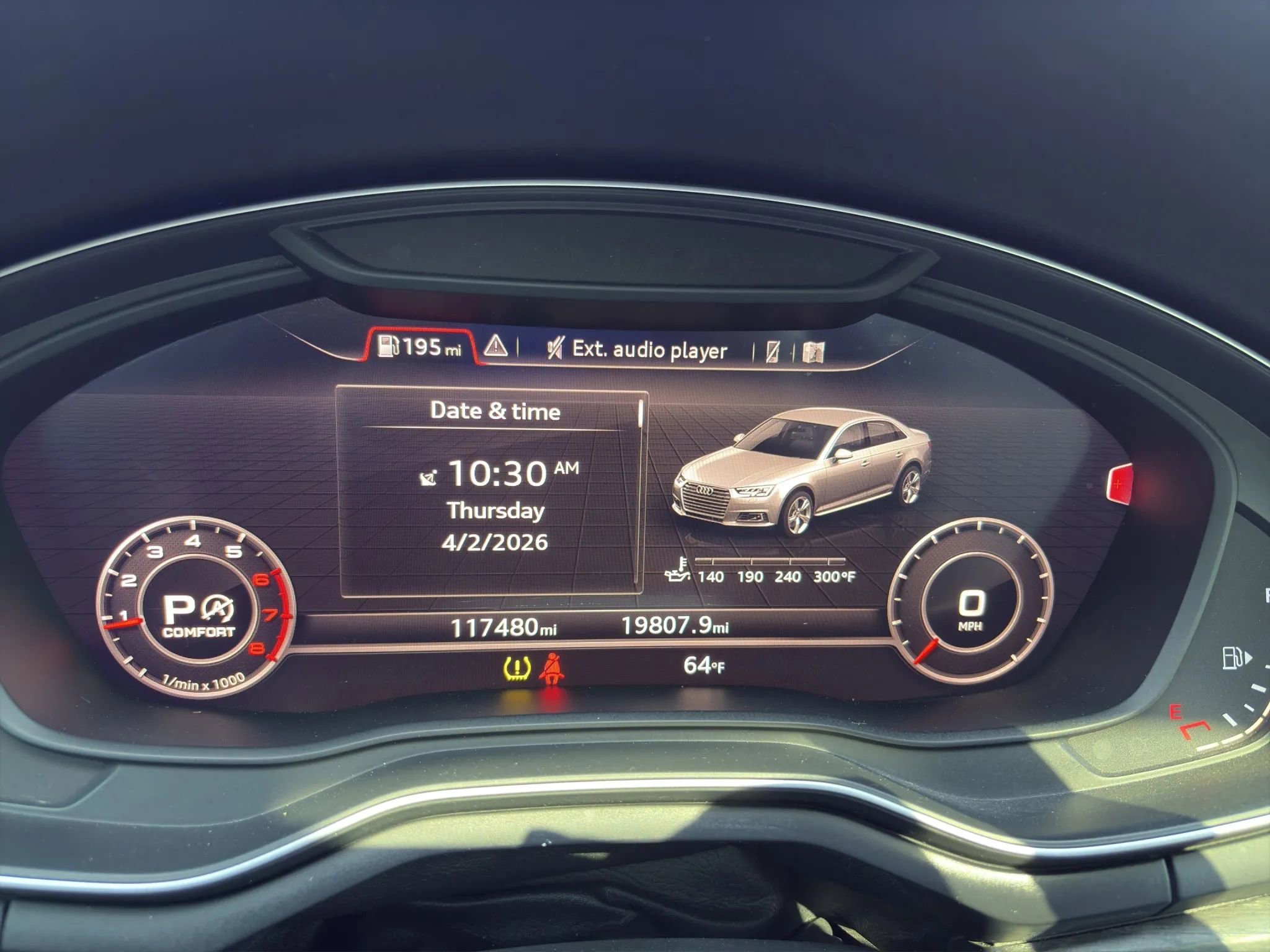 Used 2017 Audi A4 2.0T Ultra Premium w/ Convenience Package FWD image 7