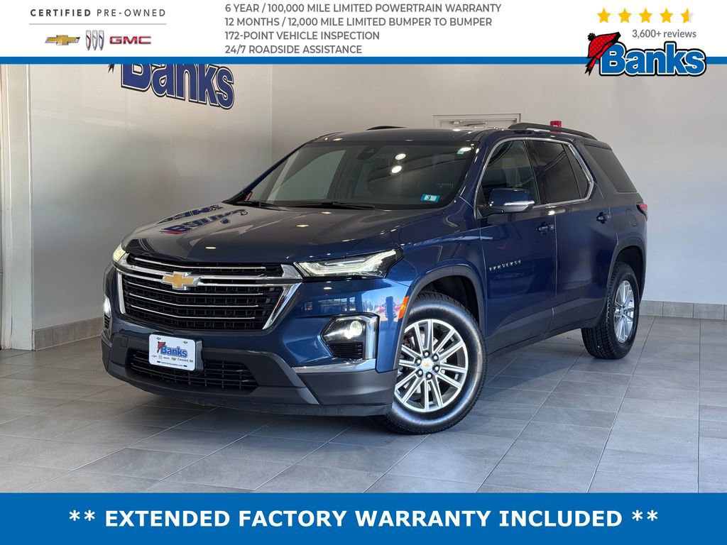 Certified 2023 Chevrolet Traverse LT