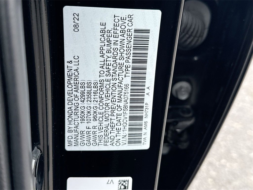 Used 2022 Honda Accord EX-L image 26