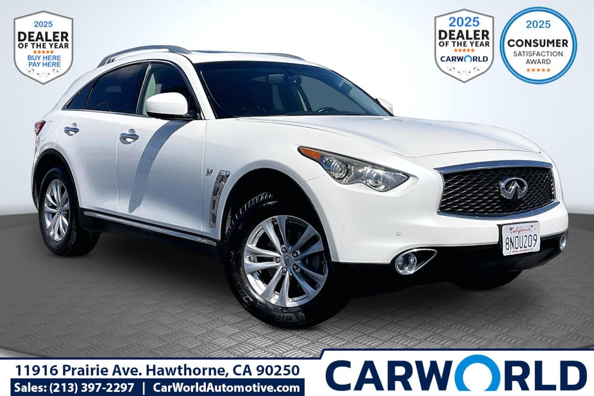 Used 2017 INFINITI QX70 AWD w/ Premium Package image 1