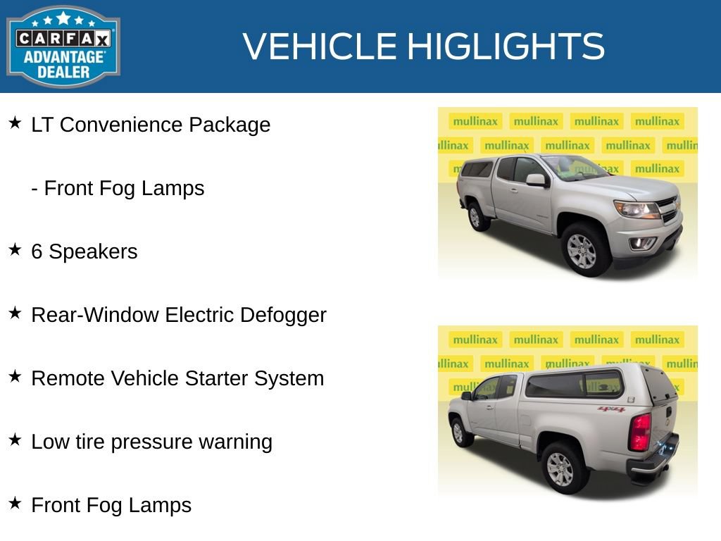 Used 2015 Chevrolet Colorado LT w/ LT Convenience Package AWD/4WD image 21