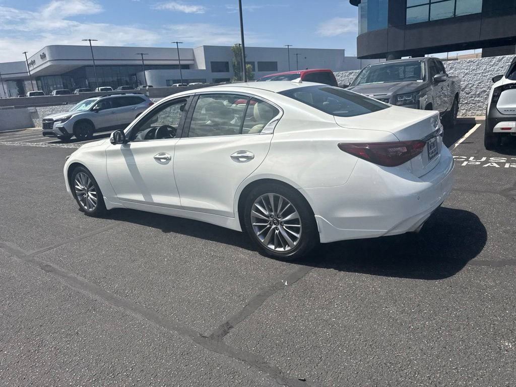 Used 2024 INFINITI Q50 Luxe RWD image 15