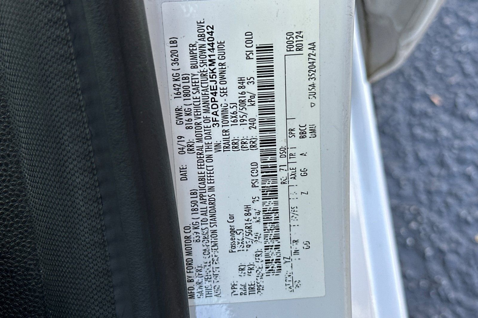 Used 2019 Ford Fiesta SE w/ Equipment Group 201A image 25