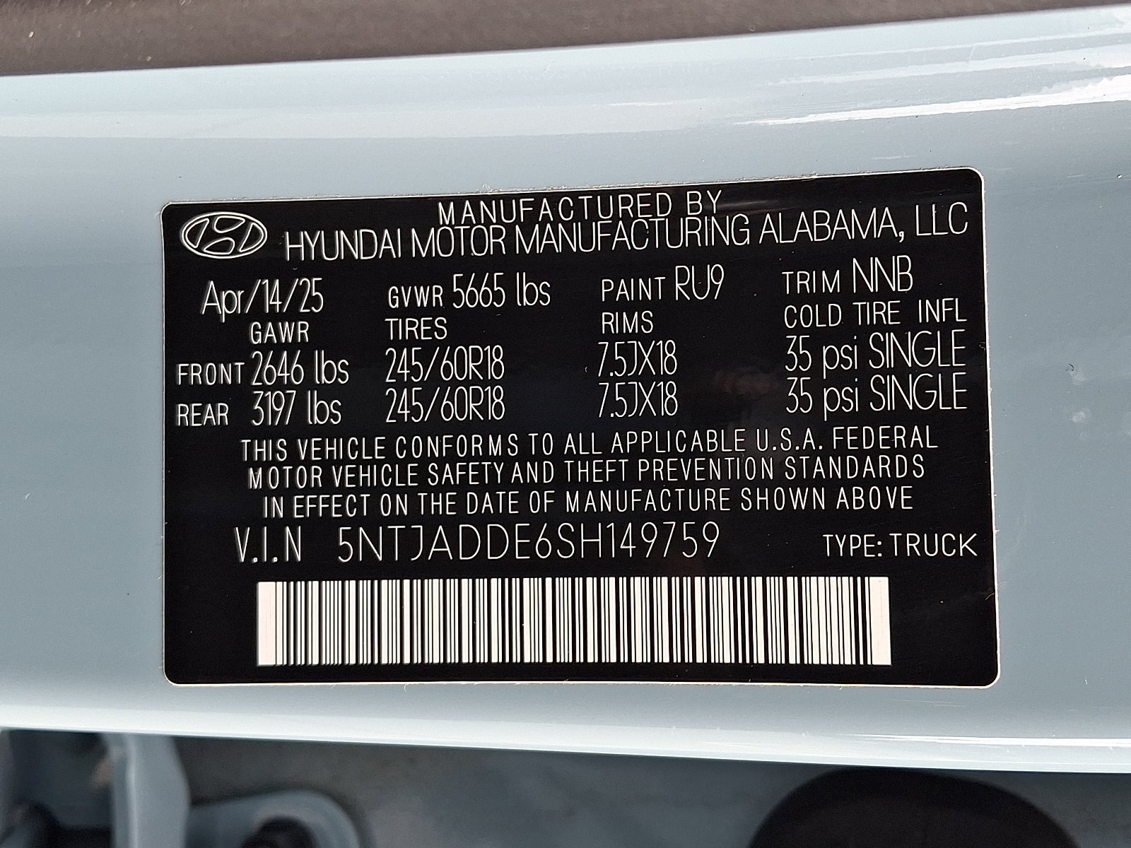 Used 2025 Hyundai Santa Cruz SE AWD/4WD image 27