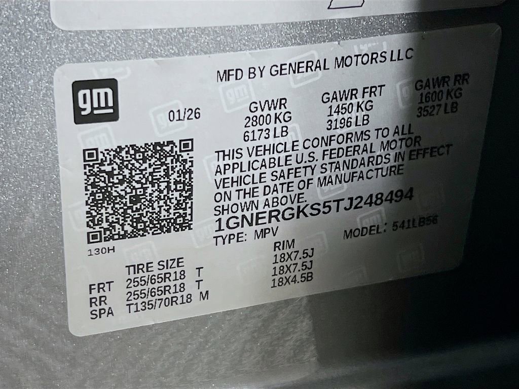 New 2026 Chevrolet Traverse LT w/ LPO, Floor Liner Package image 33