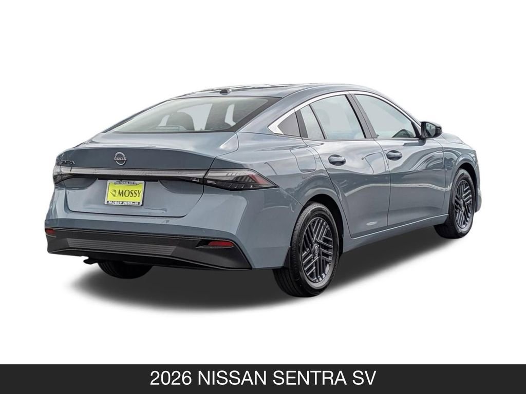 New 2026 Nissan Sentra SV w/ Floor Mat Package FWD image 8
