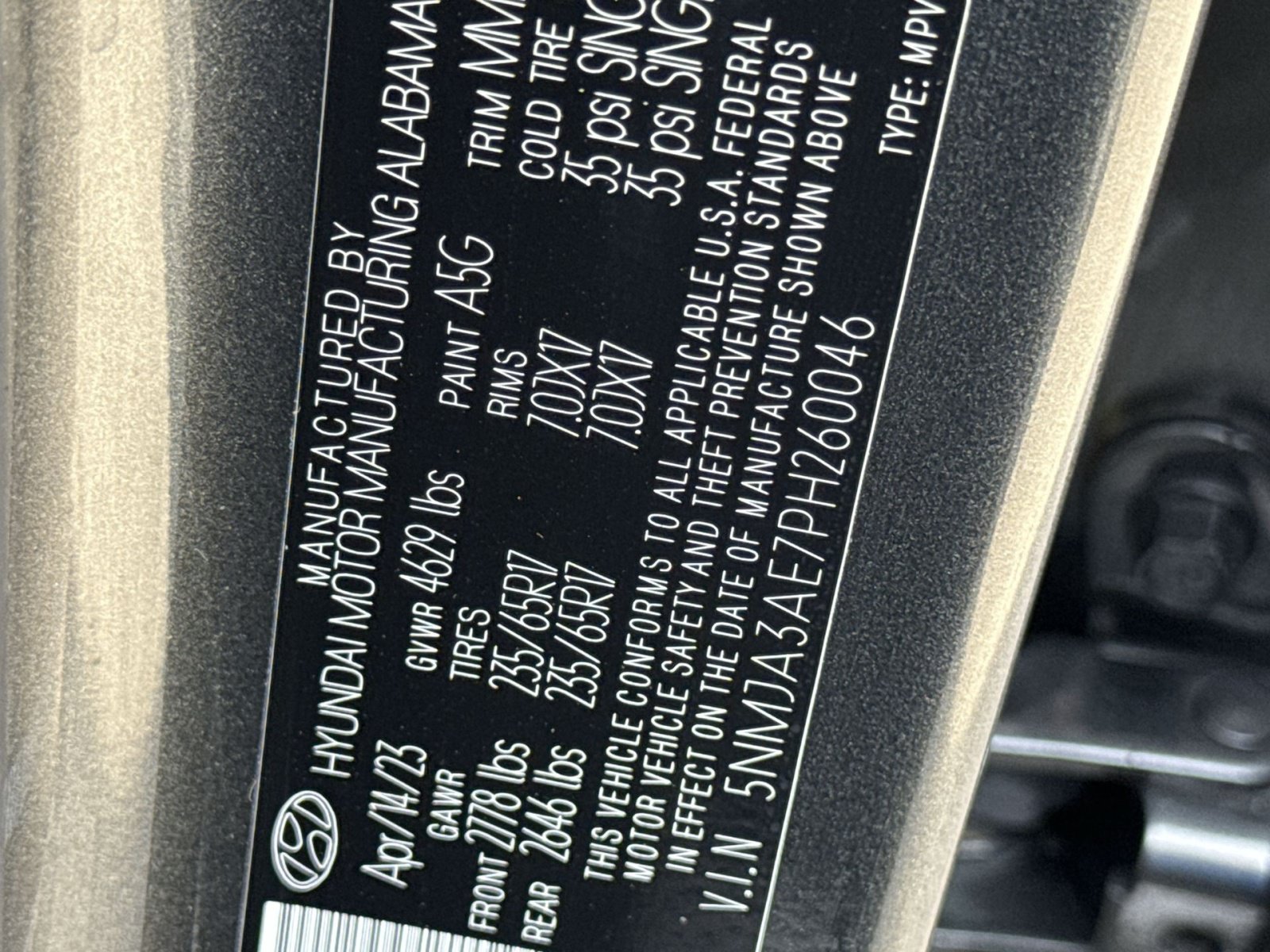 Certified 2023 Hyundai Tucson SE FWD image 30