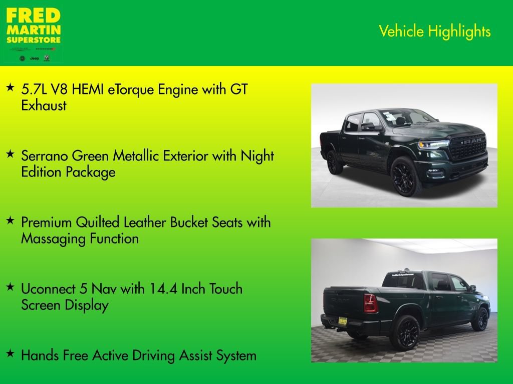 New 2026 RAM 1500 Limited AWD/4WD image 8
