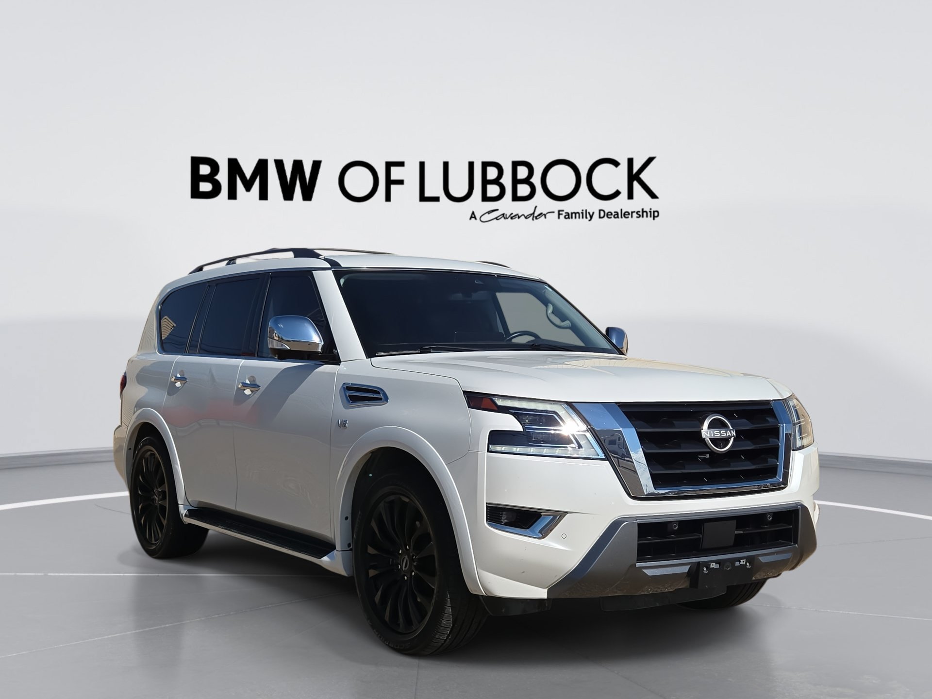 Used 2021 Nissan Armada Platinum w/ Captain's Chairs Package