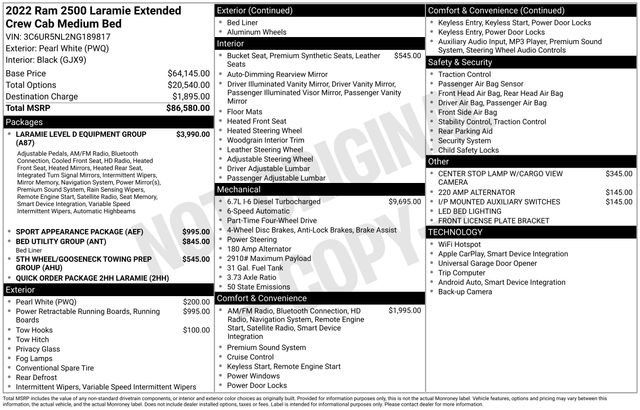 Used 2022 RAM 2500 Laramie image 28